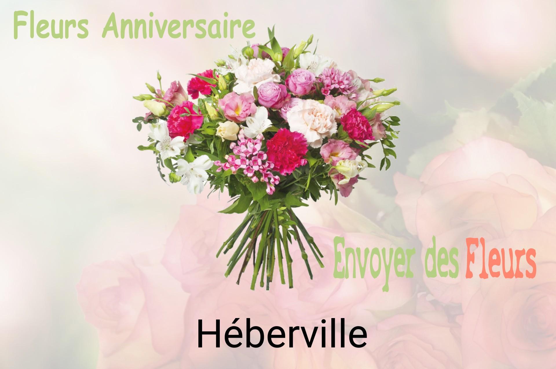 Bouquet de fleurs d’anniversaire livré à Héberville